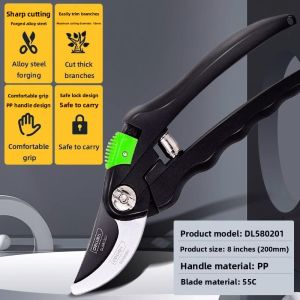 MONLEYTA | Effort-Saving Garden Pruner Scissors German Quality Branch Cutting Horticulture Fruit Tree Pruning Sk5 Shears Lawn Care Tools