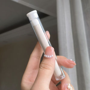 MONLEYTA | Portable Short Round Head Lip Brush Professional Blending Lipstick Concealer Makeup Brush With Box Lip Pen Mini Brush