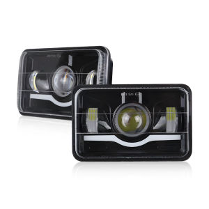4x6 LED Headlight LED H4 Headlight 5.75 INCH LED Headlamp for Honda XR650L 1993-2013 For Suzuki DRZ400S DRZ400SM For Cherokee