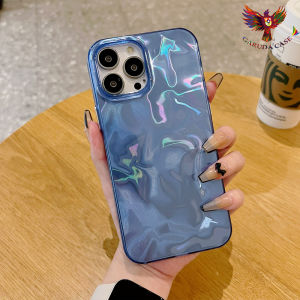 GRC Softcase Glossy Casing Hp Compatible untuk Iphone 7G 8G 7 8 PLUS X XS XR XS MAX 11 11 PRO 11 PROMAX 12 12 PRO 12 PROMAX 13 13 PRO 13 PROMAX 14 PRO 14 PROMAX 15 15 PRO 15 PROMAX Case Wattery Textured Ripple Casing Silikon Gradient CW