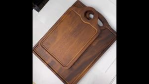 TORI HOME Rectangle Wooden Cutting Board | Chopping Board | Premium Quality Product | Papan Pemotong Sayur Kayu Kuality | Kitchen Chopping Cutting Boards | Heavy Duty made in thailand| Thick | Anti Slip