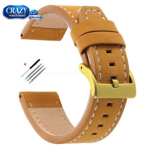 18/20/22/24mm Genuine Leather Watch Band Straps Sport Business Mens Wristbelt Universal for Panerai for Seiko Watches Accessory