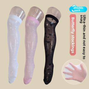 Kids Mid-Calf Thin Dance Socks Anti-Mosquito Over-Knee Long Tube Socks Summer Breathable Nylon Student Long Socks Girls Socks