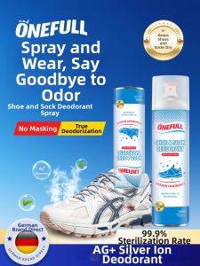 ONEFULL | Silver Ions Sterilizing & Odor Removing Footwear Deodorant Spray