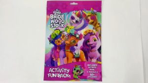 My Little Pony Activity Book Fun Pack With 4 Colour Pencils & Over 50 Stickers For Kids