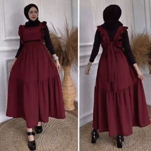 TERBARU/TERLARIS/ONE SET OVERALL PITA KRIWIL