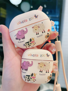 Sheep Cartoon Bluetooth Earphone Case Huawei Freebuds pro 3/4/2 Silicone Soft Shell Protective Cover for Women Anti-fall Box