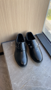 Size 39-44 Mens Fashion Black Business Leather Shoes Casual Oxfords British Style Formal Shoes