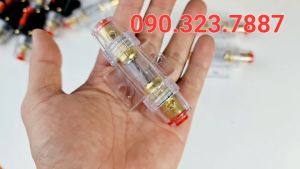 Cầu chì AGU 8 AWG 60A dùng cho bộ khuếch đại âm thanh xe hơi