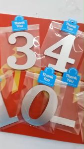 ตัวหนังสือ  A-Z งานอะลูมิเนียมคอมโพสิต ไม่ขึ้นสนิม ❌ สีเงินแฮร์ไลน์ สีทนทาน สำหรับ ตกแต่งป้ายเลขที่ ป้ายห้องพัก ใช้เวลาในการผลิต 3-5 วัน