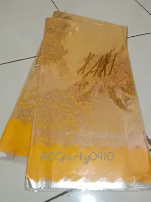 Opp Bintang Souvenir 24×45cm / Opp Flower / Plastik Ulang Tahun Flower / Plastik Kado(12lmbr)