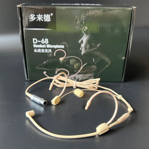 Shure Compatible Headset Microphone Dual Ear Three Four Hole Design for Stage Performance Live Broadcast Recording