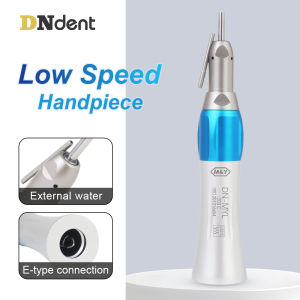 Dental Low Speed 1:1 Straight Handpiece Ratio With External Water Spray Surgical Type Rotation Speed 14000-20000r/Min