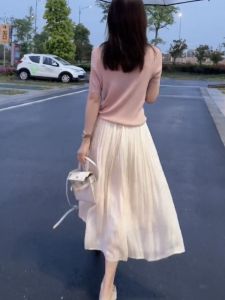 Flowing Lustrous Chiffon Skirt