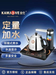 Gold Kitchen Electric Kettle T-25A Automatic Water Refill Tea Brewing Specialty Home Insulated Stainless Steel Water Boiler