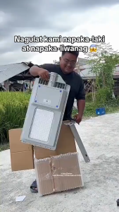 【BUY 1 TAKE 1】Solar Light Outdoor Waterproof Solar Street Light Heavy Duty Stable Solar Street Lamp with solar panel original motion detector remote control