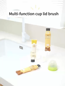 5 In 1 Sikat Botol 360° Multifungsi Pembersih Bottle Brush Cleanser Cuci Tutup Gelas Susu Bayi