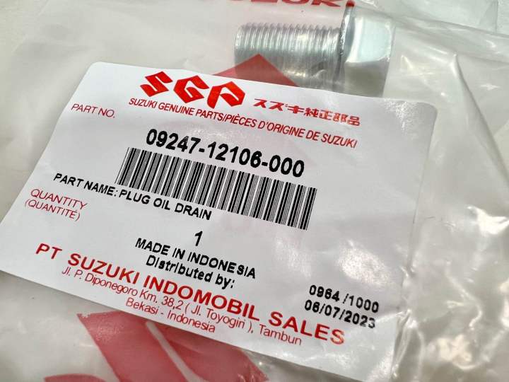 SGP SUZUKI RAIDER 150 Carb Drain Plug Lazada PH