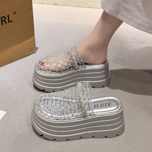 DINGMUYI | Height-Increasing 9CM Thick-Sole Slippers