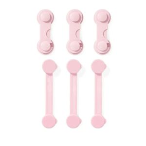 4/6Pcs Child Safety Lock Cabinet Locks Multi-Purpose Baby Drawer Lock Refrigerator Closet Prevent Kids Opening Door Pinch Hands