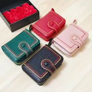 Cicishopp 6色 กระเป๋าสตางค์ใบสั้น ส่งเร็ว บัตรส่งเฉพาะ แบงค์ เหรียญ ส่งออร์ม