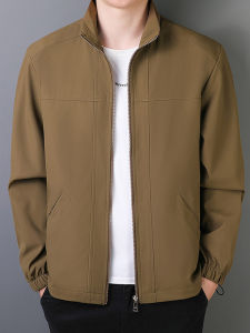LIEYAN | Windproof Spring/Autumn Business Casual Jacket for Middle-aged Men