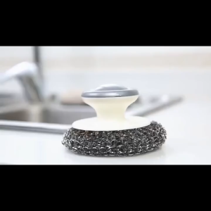 5/3Pcs Kitchen Stainless Steel Wire Ball Brush Household Cleaning Brushes Pots Pan Kitchen Dish Scrubber