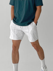 ผู้ชายสบายๆกางเกงกีฬาBreathable Moisture Wickingถักผ้าฝ้ายผสมElasticเอวบาสเกตบอลการฝึกอบรมฟิตเนสSquats