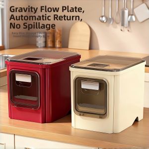 HALEXIONG | Airtight Insect-resistant Moisture-proof Grain Storage Container