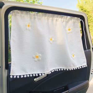 Car Sunshade Curtain Car SUV Blackout Curtains Suction Cup Type Sunscreen Curtains Car Thermal Insulation Sunshade Cloth