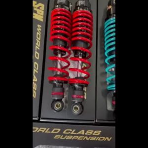 ชุดของ "โช้คหลังโอลีน โช้คหลัง" สำหรับรถ เหมาะสำหรับรถจักรยานยนต์ XRM-110 คู่ 2