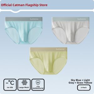 MiiOW | Icy Silk Mens Briefs Antibacterial