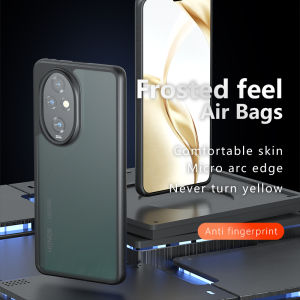 เคสสำหรับ Honor 200 Pro Honor 200 5G ฝาครอบเคสป้องกันการกระแทกรองรับการกระแทกสี่มุมด้านกันรอยนิ้วมือมีฝาหลังกันการตกกันการตกกระแทก