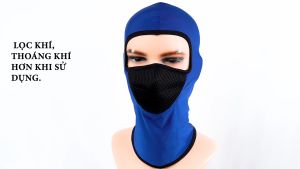 Khăn trùm đầu điều hòa SWAT ARI màu đenkhăn ninja Swat 3 in 1khăn ninja