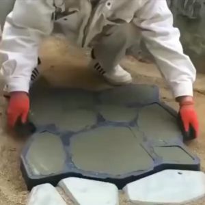 Cetakan Paving Block DIY Cetakan Jalan dan Taman Mudah Praktis - TRAPESIUM