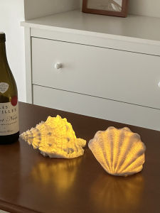 LED Lighted Seashell Ornament Decorative Item