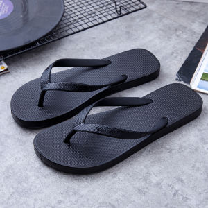 รองเท้าแตะชายหาดกันลื่นทนทานต่อการสึกหรอสำหรับผู้ชายในช่วงฤดูร้อนปี 2024 รองเท้าแตะแบบสวมสบายสำหรับใช้ในบ้านและกลางแจ้ง