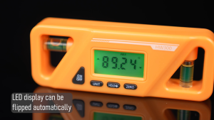 KKmoon Ma-gnetic Digital Angle Meter Absolute and Relative Measurement Angle and Slope Conversion Inclinometer Versatile Clinometer LCD Display with Backlight
