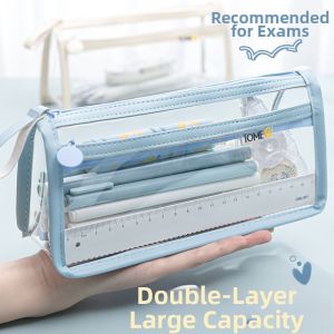 Examination Special Multi-layered Large Capacity Simple Pencil Case