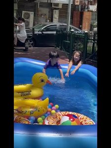 Kembung persegi gelembung bawah kolam renang kanak-kanak menebal kolam renang kanak-kanak besar rumah kanak-kanak kolam renang keluarga kolam dewasa dan kanak-kanak kolam renang