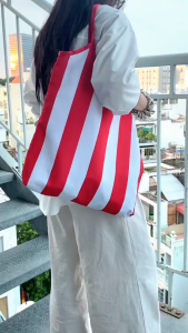 Túi tote 2 mặt ZENI TOTE BAG màu đỏ 1111SHO0001 - TMB of Vascara