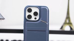 WSKEN case iphone16 - 16ProMax Casing ponsel all-in-one dengan tempat kartu magnetik