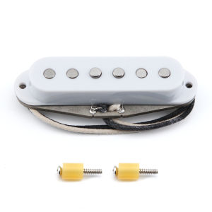 FLEOR | FLEOR Vintage Alnico 5 Single Coil Guitar Pickup Handwound FD ST 52mm Staggered Top Neck/Trung/Trên Cầu Pickup Chọn Màu Đen/Trắng/Kem