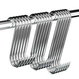 YUHANG | S-Shaped Stainless Steel Hook for Meat and Sausage Drying Large Solid Pointed