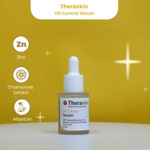 Theraskin BPOM Oil Control Serum - Serum untuk Kulit Berminyak dengan Bark Ekstrak dan Zinc