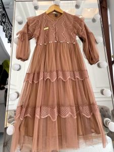 Gamis Brukat Renda Untuk Anak Perempuan // Gamis Anak umur 345678910 sampai 15