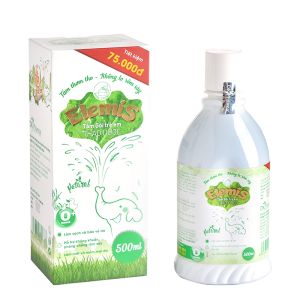 [Chai 500ml] Sữa tắm gội thảo dược không bọt cho trẻ sơ sinh và trẻ nhỏ Elemis - Sạch dịu nhẹ mịn làn da - Diệt khuẩn bảo vệ da giảm ngăn ngừa rôm sảy mụn nhọt