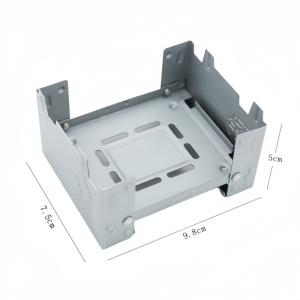 Portable Solid Alcohol Fuel Camping Stove Ultralight Folding Burner Windproof Outdoor Cooking Equipment For Hiking Backpacking