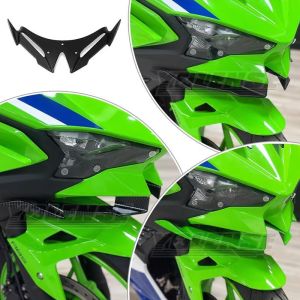 Motorcycle Front Fairing Winglets Aerodynamic Wing Shell Cover Protection Guards Kit For Kawasaki NINJA 500 NINJA500 2024 2025