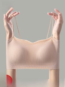 MiiOW | Áo ngực một mảnh MiiOW Catwoman dành cho nữ mùa hè mỏng gợi cảm lưng đẹp có đệm ngực màu đen Áo vest trong suốt